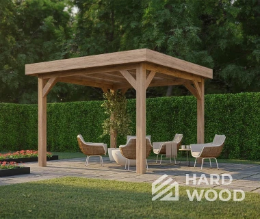 Маленькая беседка навес №84 - фото 2239